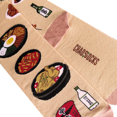 Chaossocks Korean Food(Pink)
