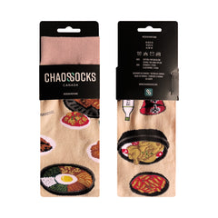 Chaossocks Korean Food(Pink)