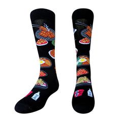 Chaossocks Korean Food(Black)