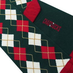 Chaossocks  Chrstmas rhombus