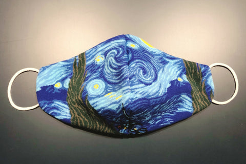 Art Face Mask - Starry Night