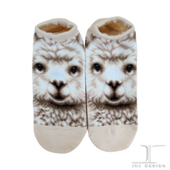Wild Life Ankles Llama Socks