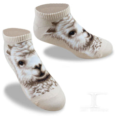 Wild Life Ankles Llama Socks