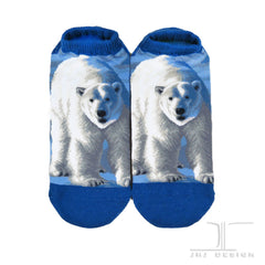 Wild Life Ankles - Polar Bear