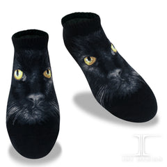 Cat Ankles - Black Cat Face