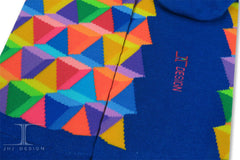 Rainbow Ankles Geometric Spectrum Pyramid