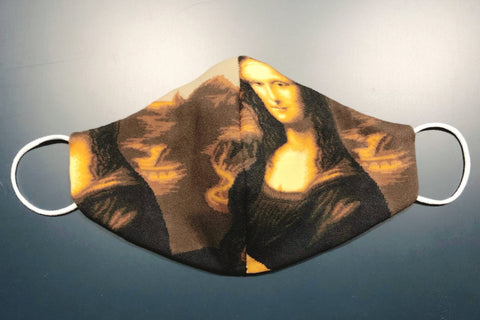 Art Face Mask - Mona Lisa