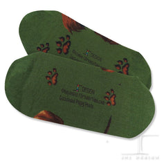 Dogs Ankles - Dachshund Green