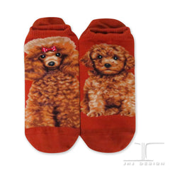 Dogs Ankles - Red Poodle