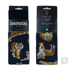 Chaossocks - Tigers (Navy)
